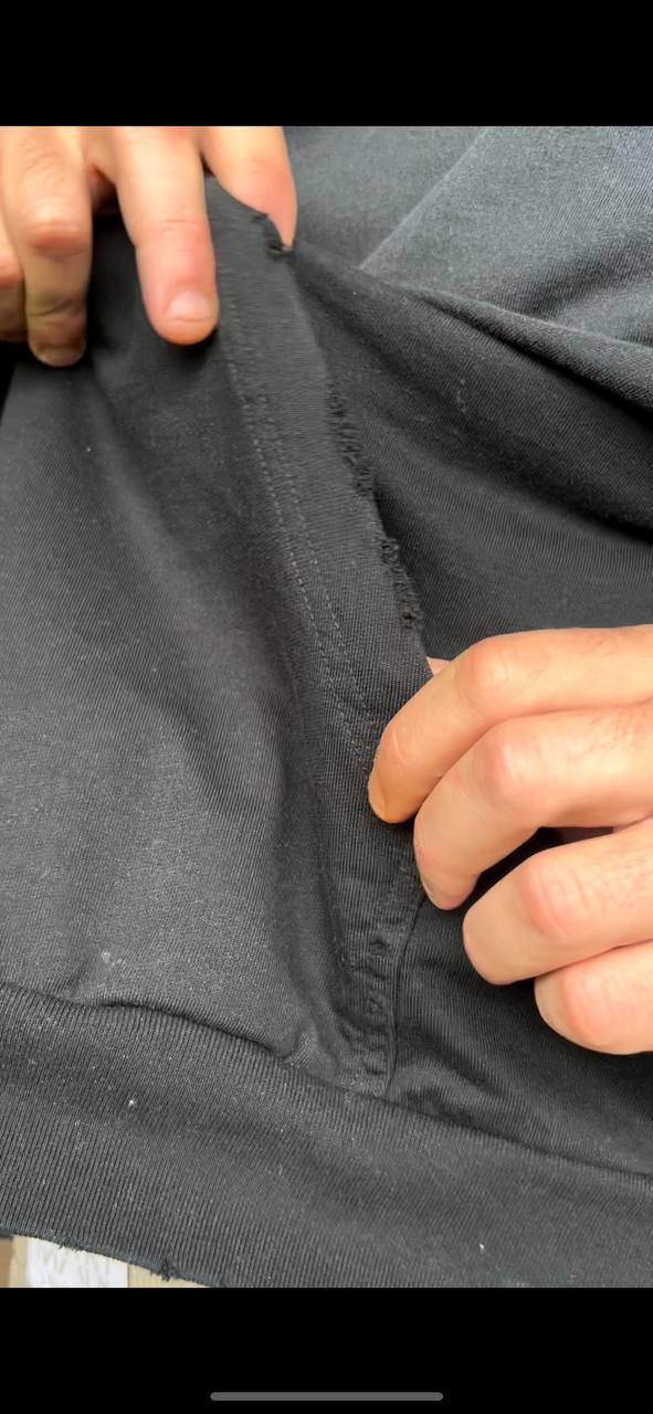 NHH HOODIE ( destroyed look , 100%cotton heavy )